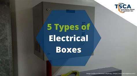 Types of Electrical Boxes 